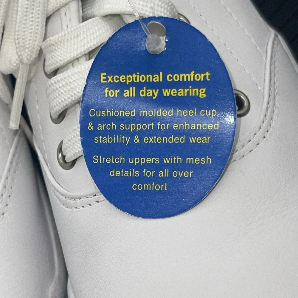 Keds White‎ Leather Classic Original Sneaker Shoes Womens 8